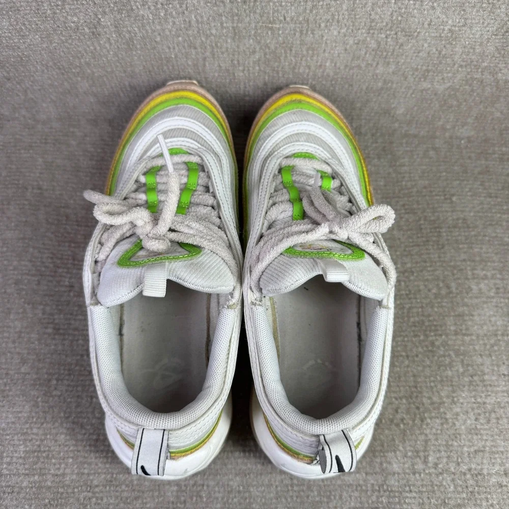 Nike Air Max 97 Womens 7.5‎ White Green Pink FD0870-100 Sneakers